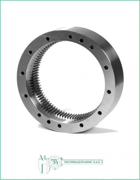 Piñon con dentado interior