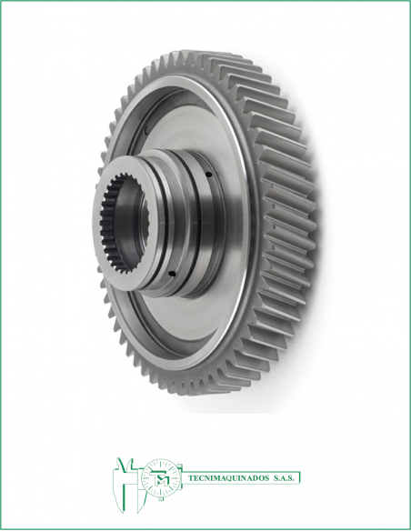 Piñon con dentado interior